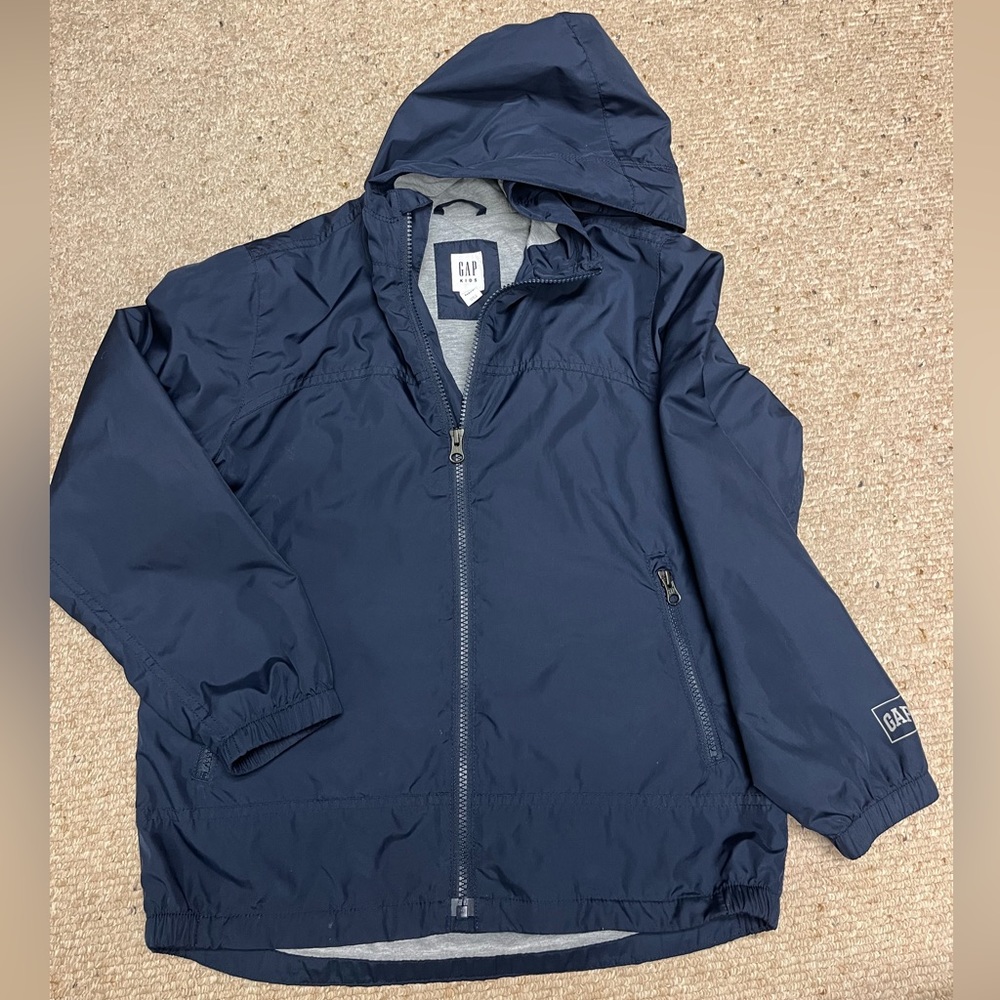 Boys GAP sz.L Navy/Gray Windbreaker